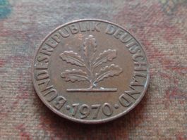 DEUTSCHLAND 2 Pfennig 1970