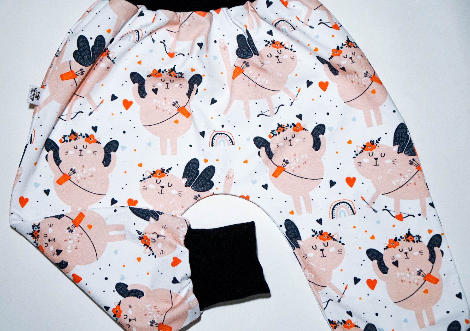 Pantaloni: Pumphose mit Amore-Katze Gr.80/86 - NEU – Nuovo e nell'imballaggio originale da Zürich venduto da sambaum 3