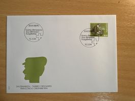 Ersttagsbrief Dauermarken 1994 Schweiz Berufe Weinrebe