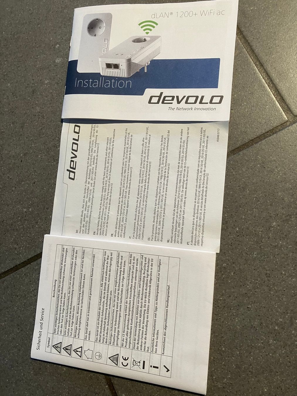 Devolo Unità & Adattatore: Devolo dLAN 1200+ WiFi ac Starter Kit Powerline Adapter – Nuovo (secondo la descrizione) da Winznau venduto da gugi2009 5