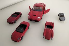 Modellautos Ferraris und 1 Mercedes (5)
