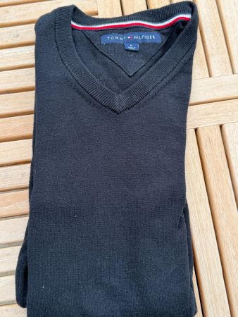 TOMMY HILFIGER Pullover schwarz