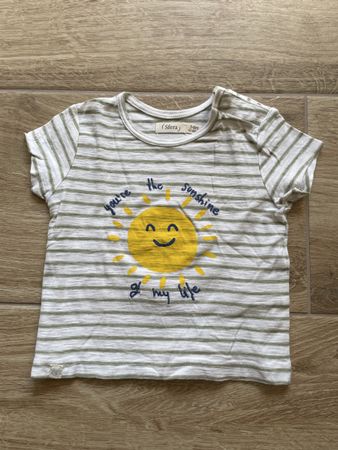 Sommer T-Shirt Sfera, Gr. 62/68, "Sunshine" Motiv