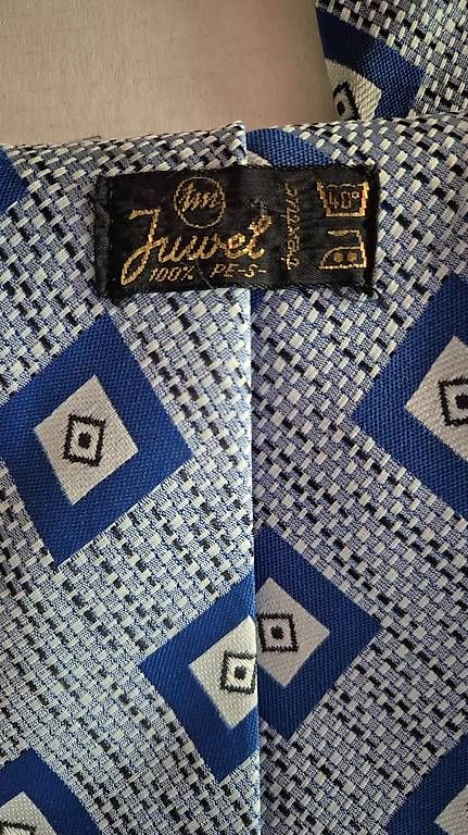 Cravatte: Vintage Herren Krawatten 8 Polyester & Seide – Usato da Zuerich venduto da Moysy 4