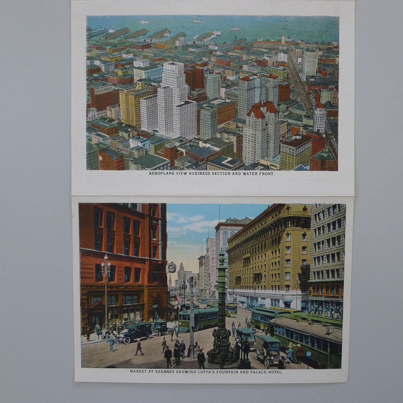 Cartoline postali: 1928, Leporello San Francisco +Panorama- & Einzelansichten – Usato da Sursee venduto da Luzernerraute 8