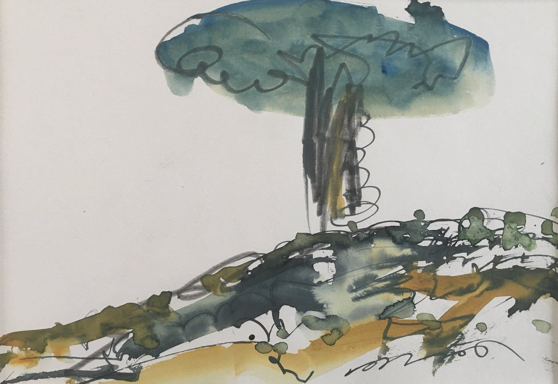 Dipinti: Christiaan Paul Damsté "Komposition" AQUARELL – Usato da Nennigkofen venduto da Schamane75