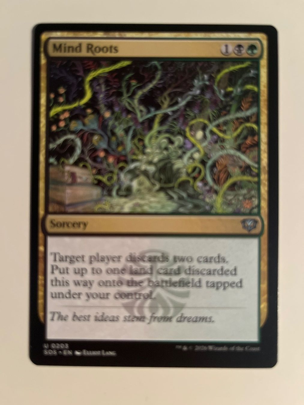 Magic The Gathering Cartes à collectionner: 1 x Mind Roots - Magic: The Gathering - MtG – D'occasion à Kriens par Shadi1980