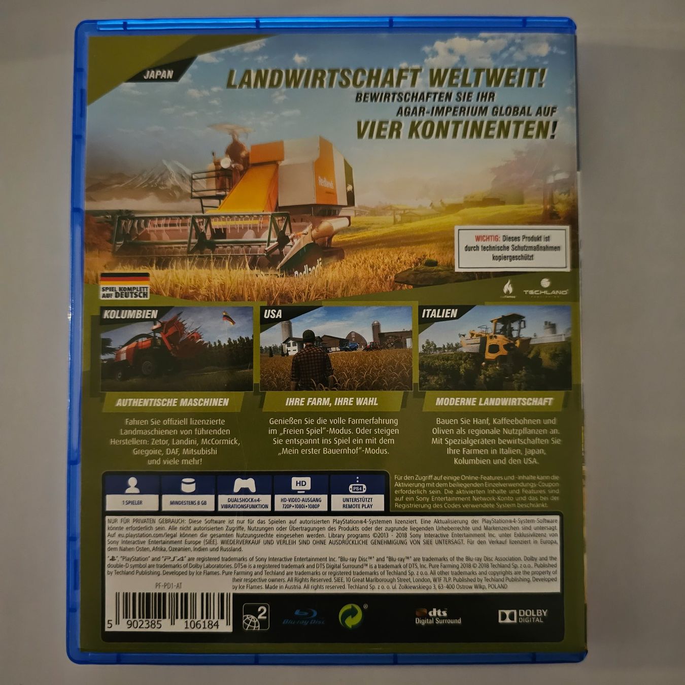 Sony Giochi: Pure Farming 2018 (PS4) – Usato da Holziken venduto da Miglioregamesnmore 1