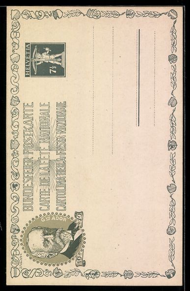 Cartes postales: AK Gottfried Keller, 1889, Portrait – D'occasion à Berlin par bartko-reher 1