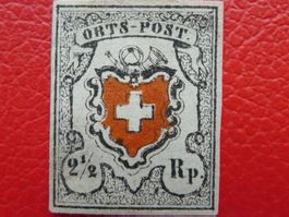 ORTS POST, 13I (Type 25) ungebraucht *, Kat: 5'000.- +Befund
