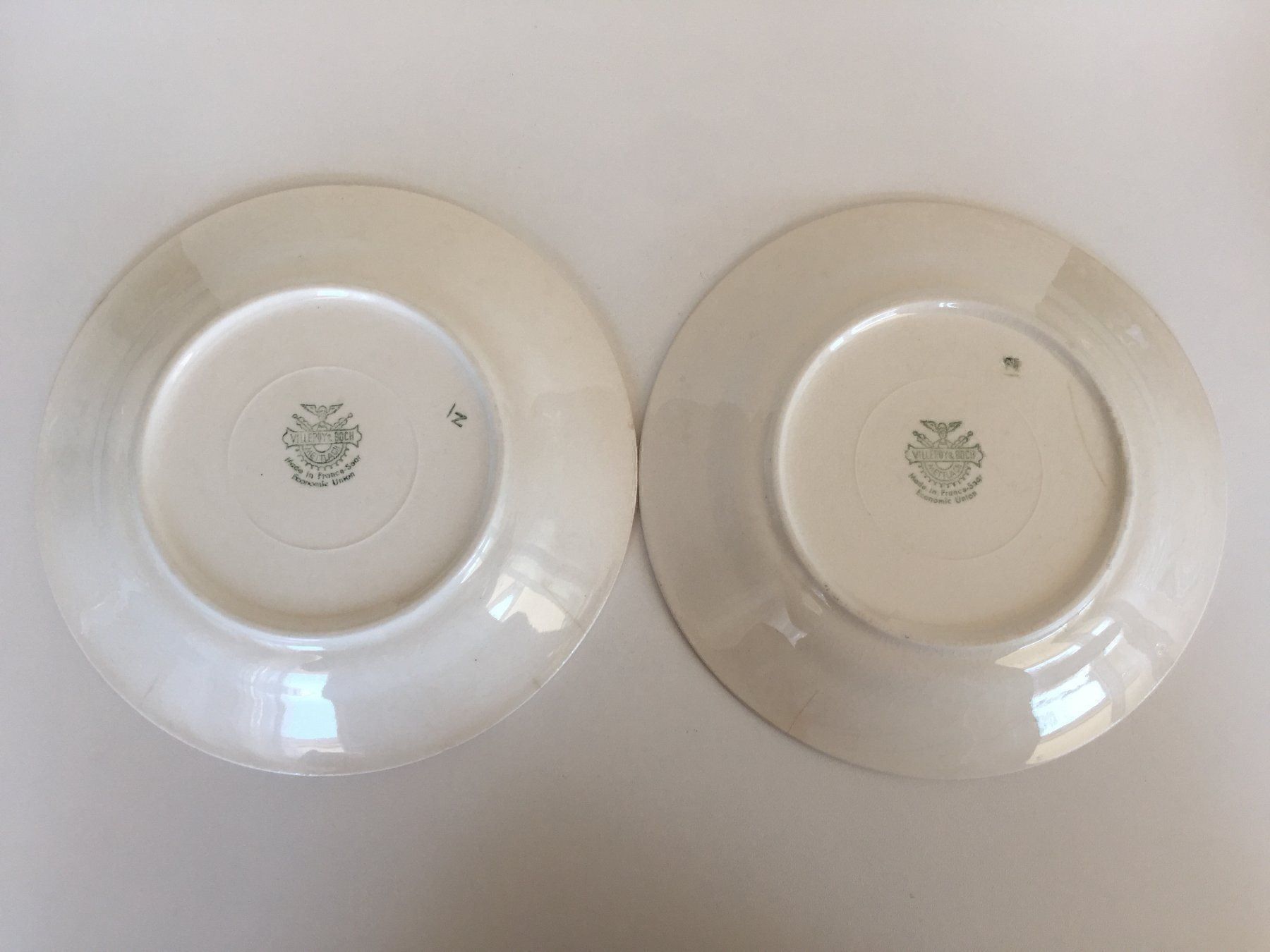 Villeroy & Boch Piatti: VILLEROY & BOCH 2 x assiettes / Teller – Usato da Cossonay-Ville venduto da Les_1001_perles 6