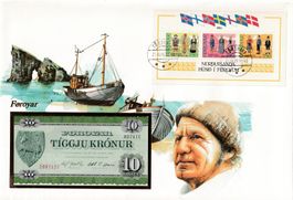 Grosser Banknotenbrief    Faeroe Islands