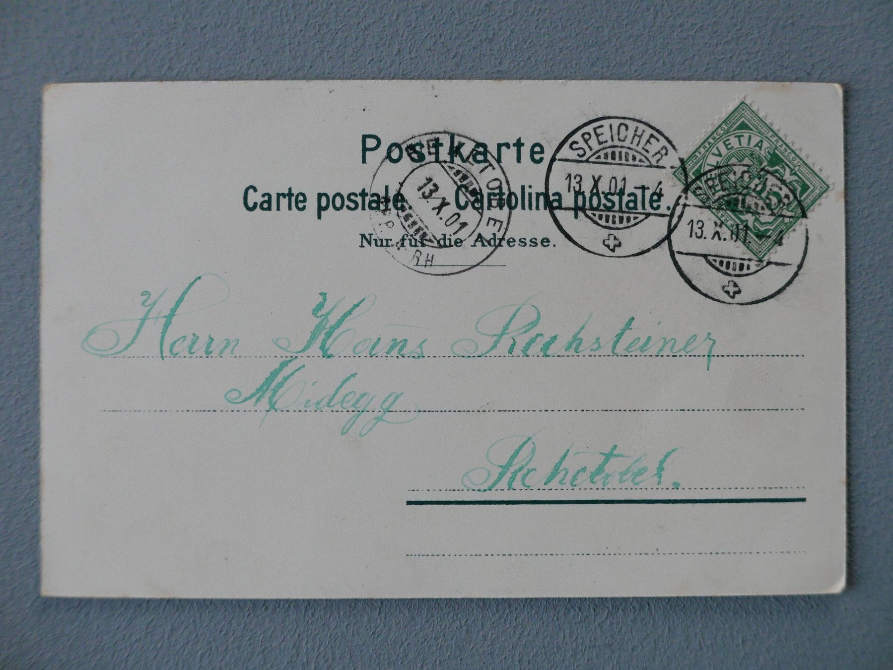 Cartoline postali: ANTIKE ANSICHTSKARTEN FLÜELEN HERGISWIL WEGGIS – Usato da Balgach venduto da Zwischenraum 2