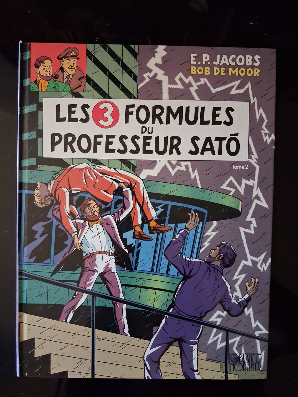 Fumetti: Blake et Mortimer Les 3 Formules du Professeur Sato T2 1990 – Usato da Cartigny venduto da pgc_fk9s