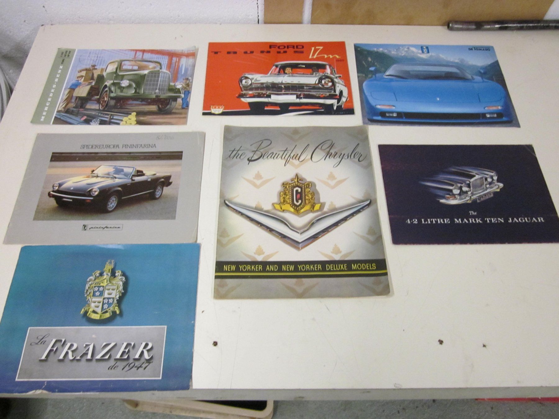 Documenti: Antik Prospekt Auto Vintage Auto Oldtimer – Usato da Grand-lancy venduto da kohler333