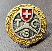 Q678 - Pin TCS Touring Club Schweiz Logo