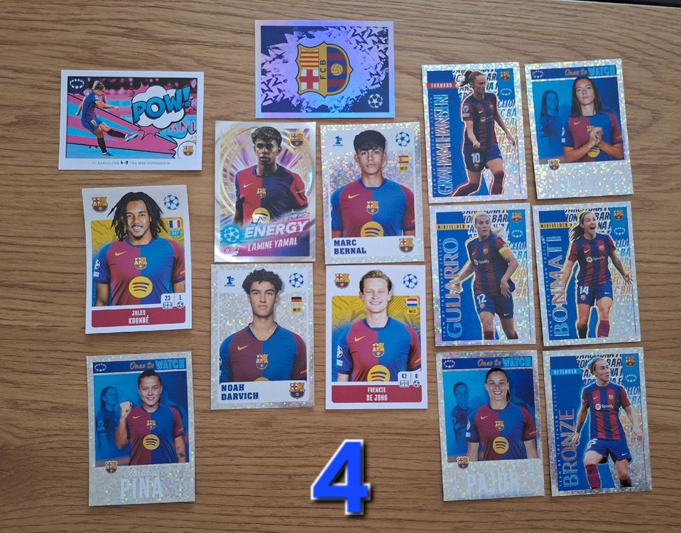 Topps Carte collezionabili: "Big" FC Barcelona / Barca collection (cards and stickers)⭐️ – Nuovo (secondo la descrizione) da Monthey venduto da rim1870 4