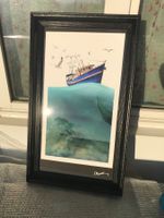 DRAS_ «Massive Fishing»_ ORIGINAL_ inspired to Banksy_