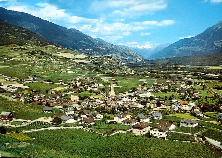 Cartoline postali: SALGESCH Rhonetal – Usato da Jona venduto da philajona