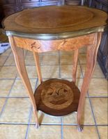 Jugendstil Beistelltisch mit Blumenmuster