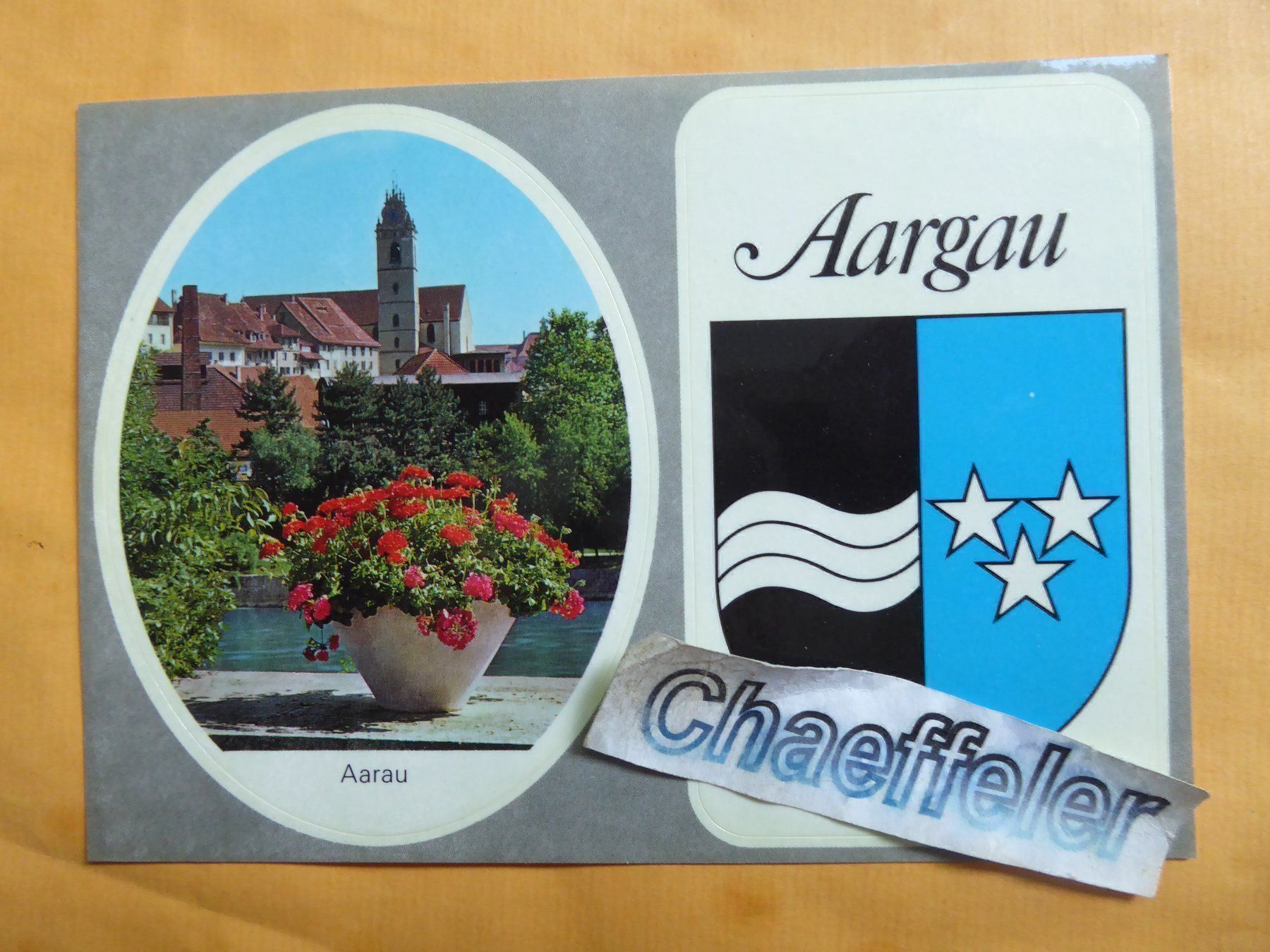 Cartes postales: Aarau - Aargau ( Selbstklebend ) – D'occasion à Zürich par Chaeffeler