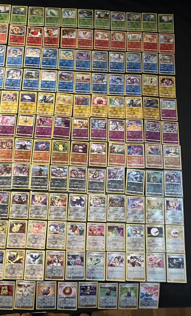 Pokémon Cartes à collectionner: FUSION STRIKE REVERSE HOLO POKEMON SAMMLUNG (225pc.) – Neuf (Voir description) à Binz par Cediboy 7