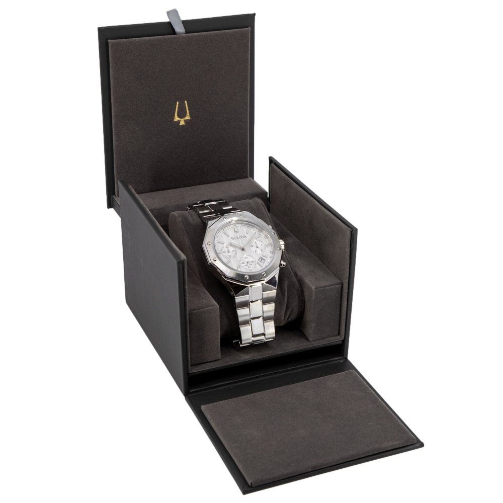 Bulova Orologi: Bulova Men's 96B408 Octagon Precisionist Quartz – Nuovo e nell'imballaggio originale da Schindellegi venduto da harveystore 8