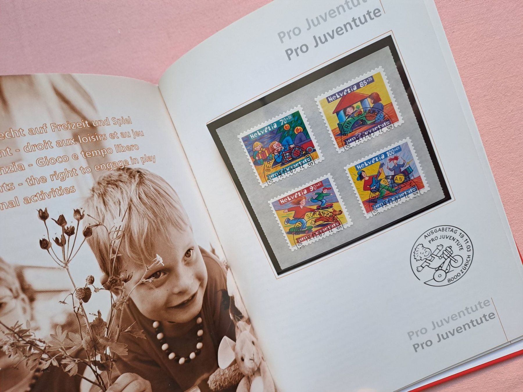 Tutti i francobolli: original Jahrbuch Briefmarken CH Post 2003 Halbmondstempel – Nuovo (secondo la descrizione) da Ostermundigen venduto da pedru8 9