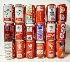 18 alte Coca-Cola Dosen  (9)