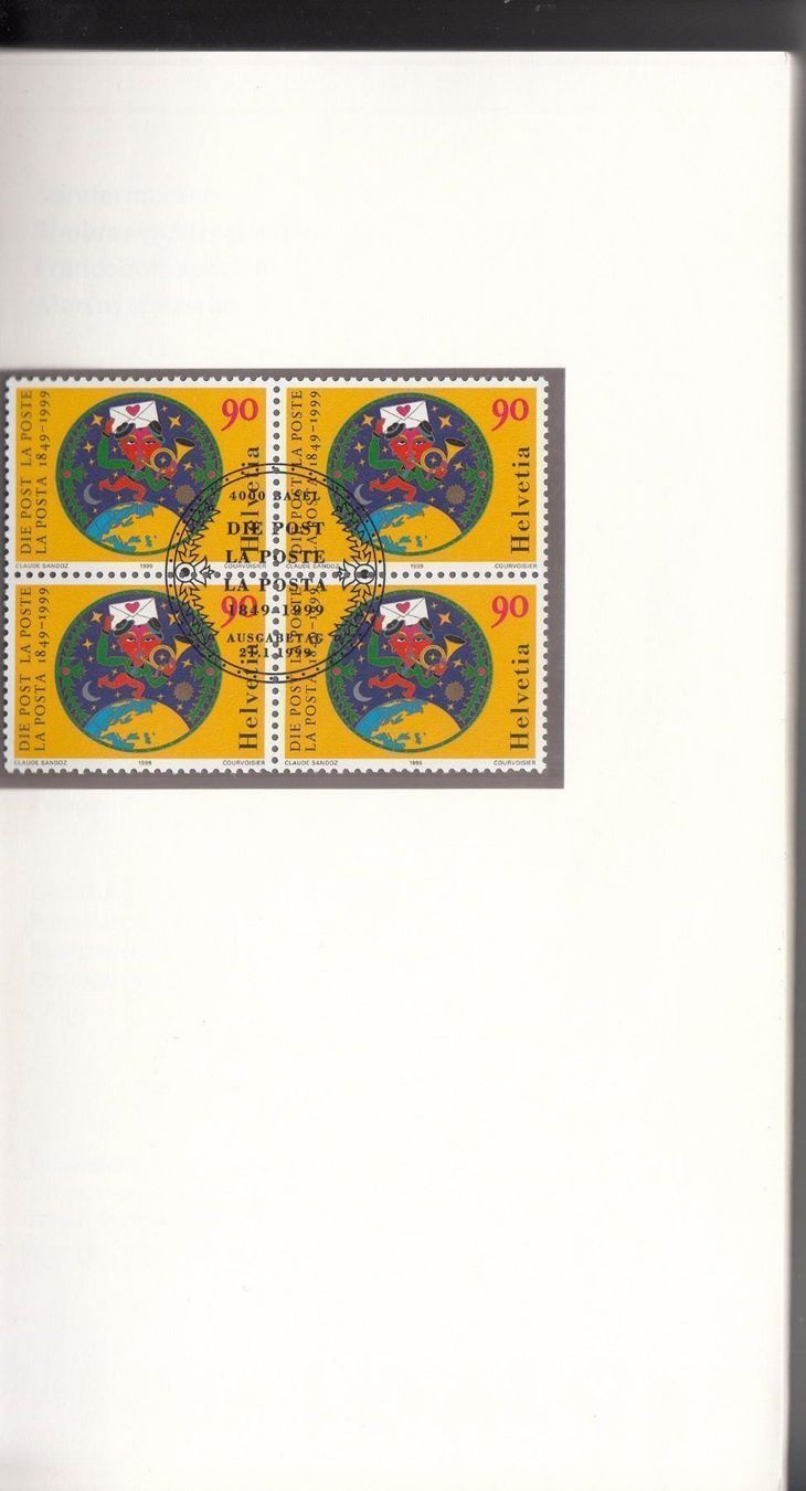 Tutti i francobolli: Die Briefmarken der Schweiz 1999,  VB ET – Usato da Bürglen TG venduto da StampGraf 2