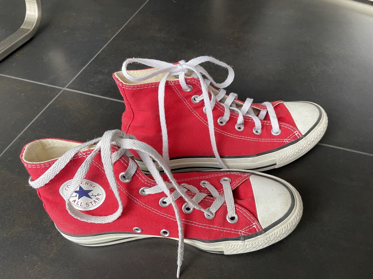 Converse Scarpe da uomo: Converse, rot, Gr 36,5 – Usato da Aarau Rohr venduto da foodlover 1