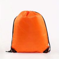 Turnbeutel Sportbeutel Beutel Kordelzug Rucksack orange