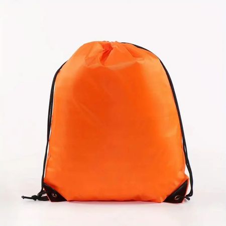 Turnbeutel Sportbeutel Beutel Kordelzug Rucksack orange