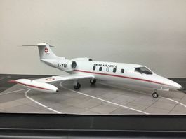 Swiss Air Force Learjet T-781, Modellflugzeug, 1:48