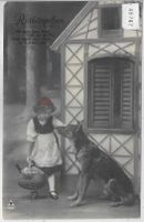 Märchen - Rotkäppchen mit dem Wolf