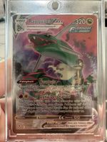 Pokémon Rayquaza VMAX Karte guter Zustand