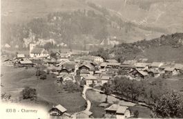 Charmey   FR   -    Dorfansicht       um 1916