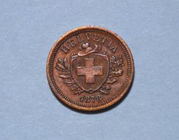 1 Rappen 1878