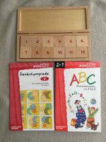 Mini Lük Set mit Lösungsgerät aus Holz