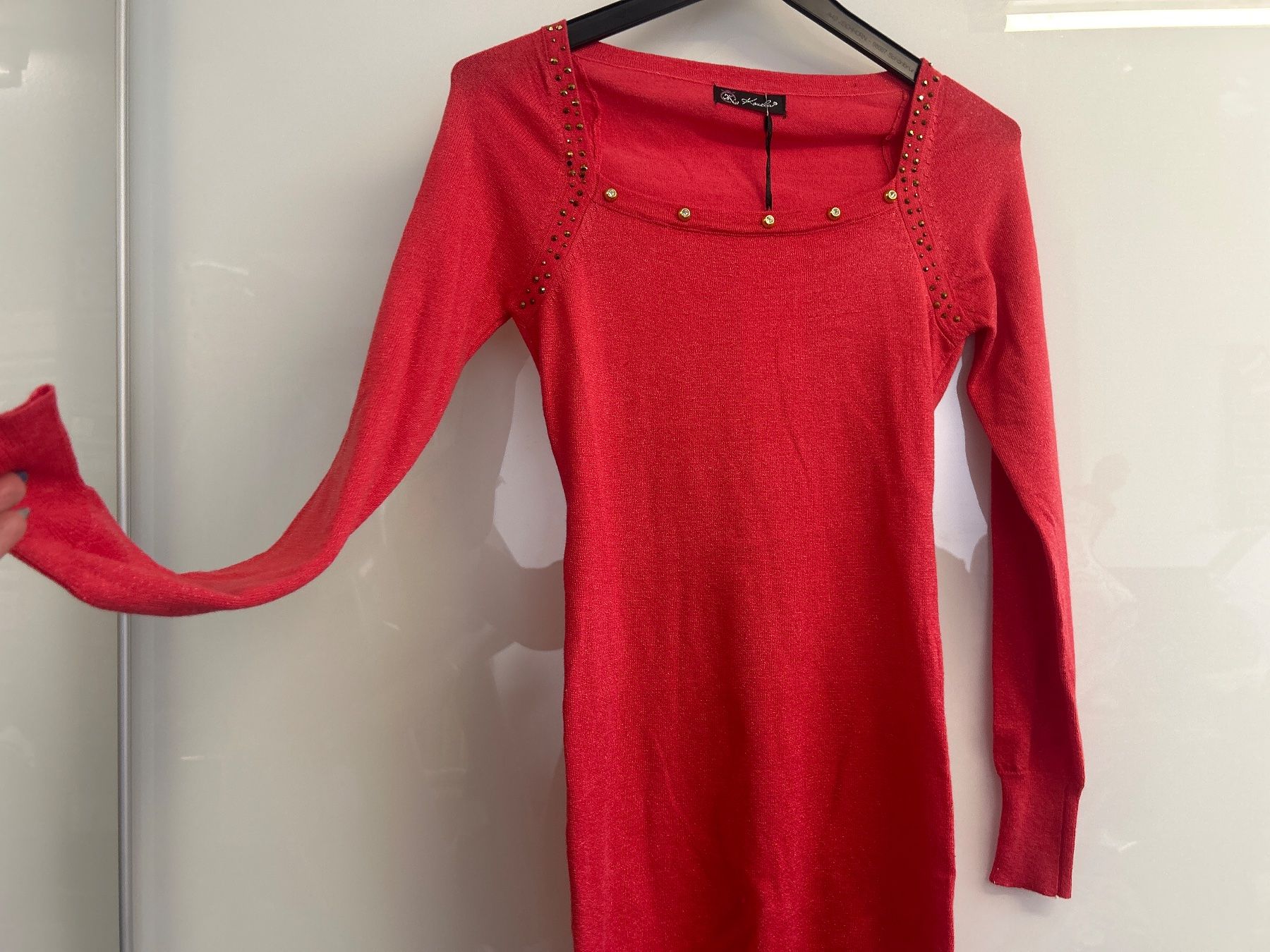 Maglioni & Felpe: Pullover Lang Figurbetont mit Strass 1 Size Neu – Nuovo e nell'imballaggio originale da Regensdorf venduto da Spyke55 2
