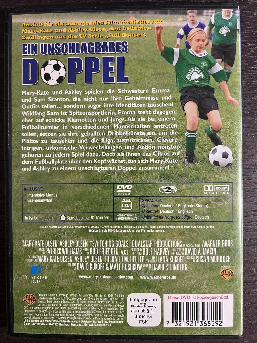 Tutti i DVDs: Ein unschlagbares Doppel – Usato da Zürich venduto da FilmFreunde 1