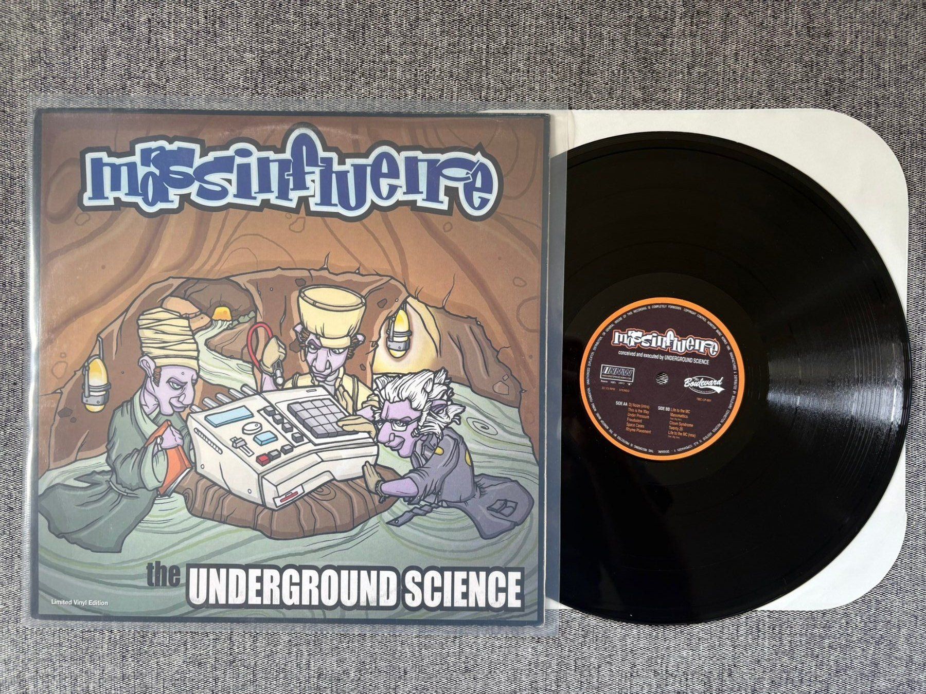 Schallplatten: Underground Science - Mass Influence - Denmark - 1999 - The  – Gebraucht aus Zofingen von big_r2gx