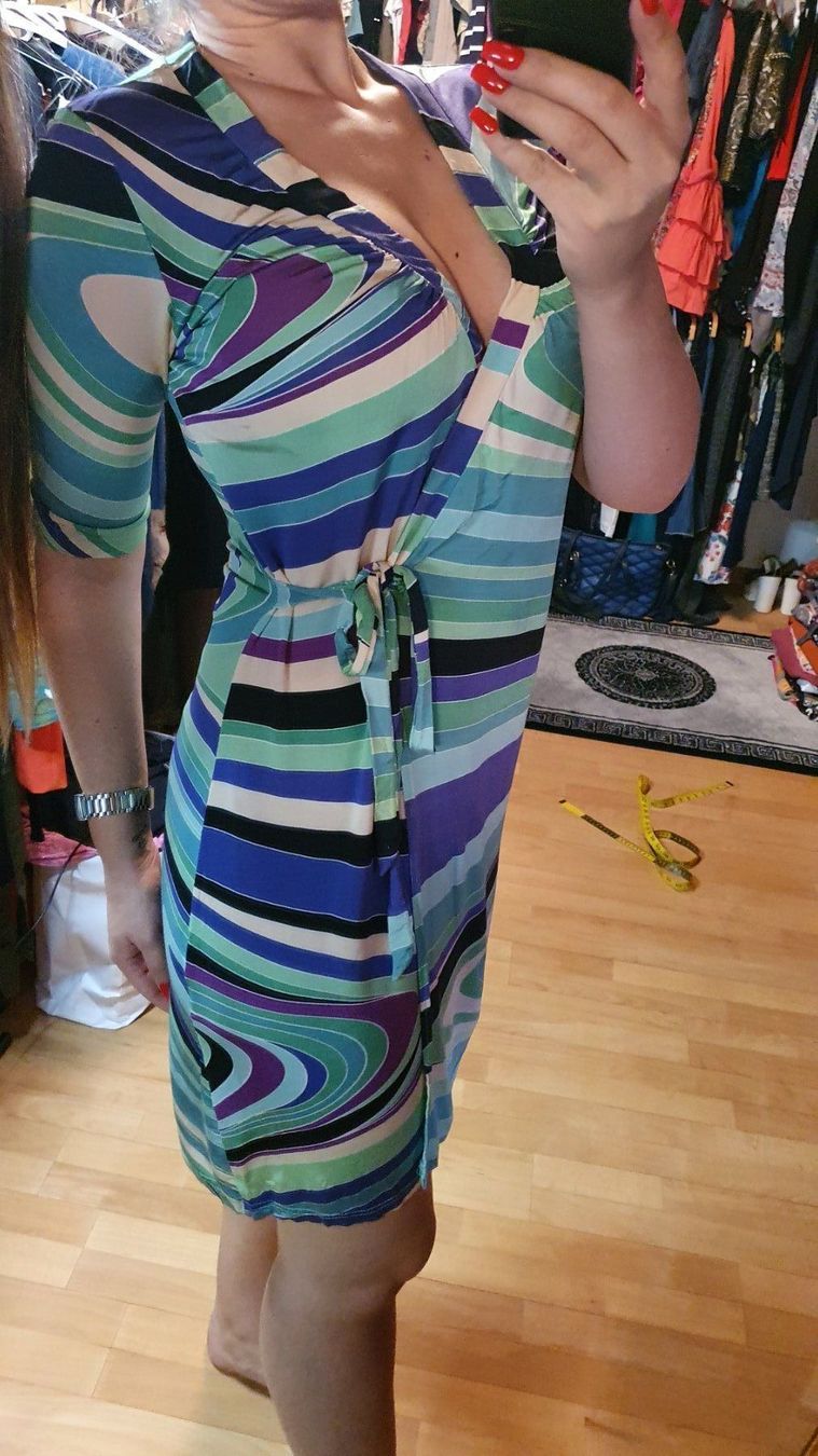 Vestiti: 🌺Wrap Kleid Größe 38-M🌺 – Usato da Wald ZH venduto da CapLux 1