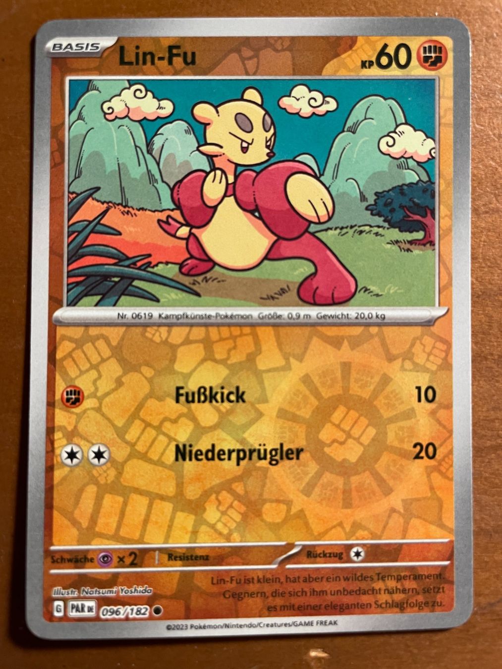 Pokémon Carte collezionabili: Pokemon Lin-Fu Reverse (Versand gratis) – Nuovo (secondo la descrizione) da Chur venduto da Angerson