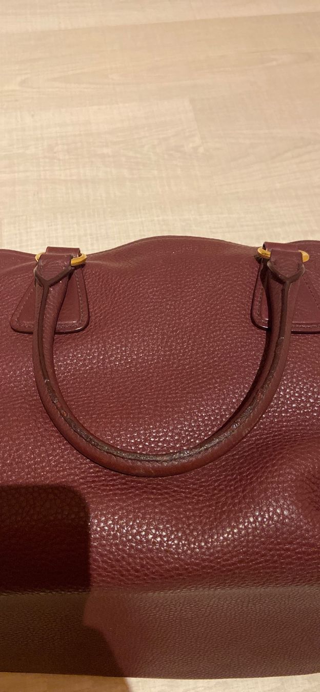 Prada Taschen für Damen: Prada Bag, Bordeaux, Original, gebraucht – Gebraucht aus Immensee von ver_8ssk 3