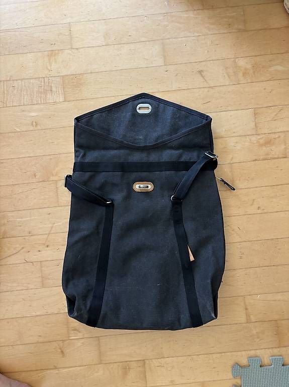 Qwstion Zaini: Qwstion Tote  Organic Washed Black – Usato da Bern venduto da Mars064