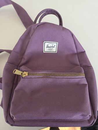 Herschel Rucksack Lila Klein guter Zustand
