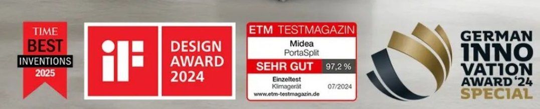 Midea Condizionatori: Midea mobile Split-Klimaanlage PortaSplit – Nuovo e nell'imballaggio originale da Nürensdorf venduto da Merc.2017 2