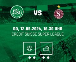 1x FCSG vs Servette Genf 12.05 D1 Free Seating / Stehplatz