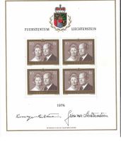 1974. Fürst und Fürstin Kleinbogen postfrisch